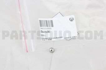 Suzuki 0611110003 BALL