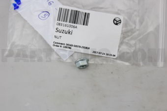 Suzuki 083161006A NUT