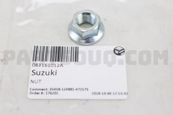Suzuki 083161012A NUT