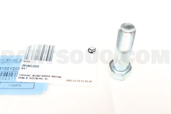 Suzuki 0910012055 BOLT