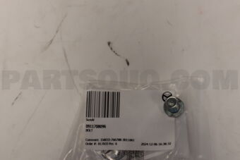 Suzuki 0911708096 BOLT