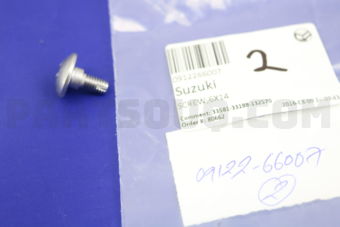 Suzuki 0912266007 SCREW