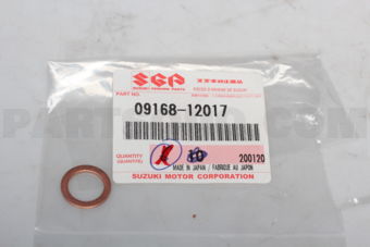 Suzuki 0916812017 GASKET