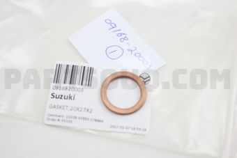 Suzuki 0916820003 GASKET
