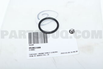 Suzuki 0928021008 O RING