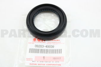 Suzuki 0928340039 SEAL,OIL,40X62X12.9