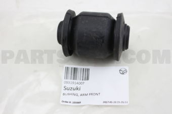 Suzuki 0931914007 BUSHING, ARM FRONT