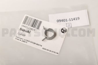 Suzuki 0940111419 CLAMP