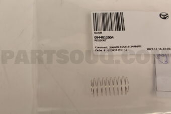 Suzuki 0944012004 RESSORT