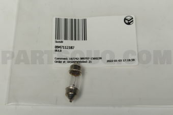 Suzuki 0947112187 BULB