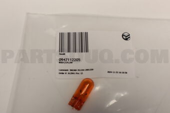 Suzuki 0947112205 BULB (12V,5W)