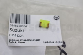Suzuki 0948120504 FUSE (20A)