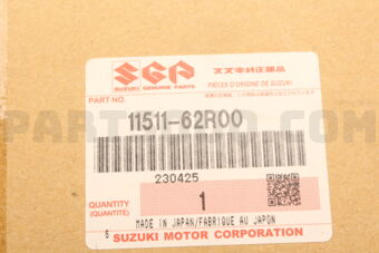 Suzuki 1151162R00 PAN,OIL