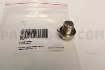 Suzuki 11518M78L00 PLUG OIL DRAIN