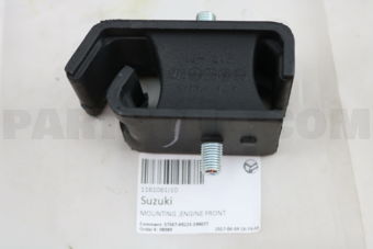 Suzuki 1161061J10 MOUNTING, ENGINE FR LH