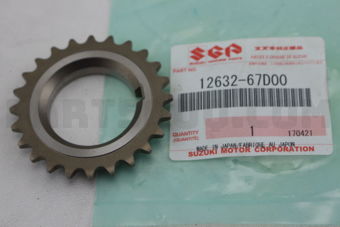 Suzuki 1263267D00 SPROCKET, OIL PUMP DRIVE