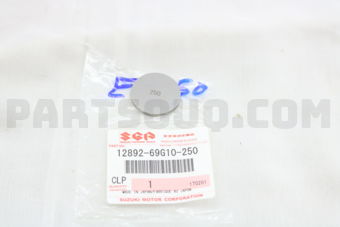 Suzuki 1289269G10250 SHIM,TAPPET,T:2.500