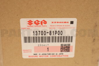 Suzuki 1370081P00 CLEANER ASSY,AIR
