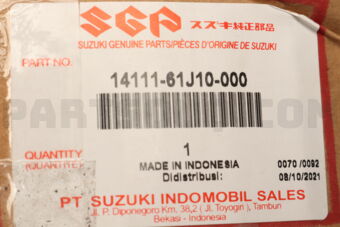 Suzuki 1411161J10 MANIFOLD, EXHAUST