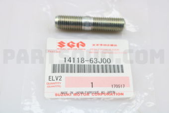 Suzuki 1411863J00 BOLT, EXH MANF STUD