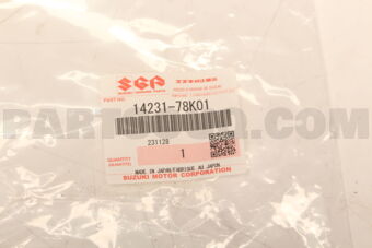 Suzuki 1423178K01 PANEL, HEAT PROTECT REAR