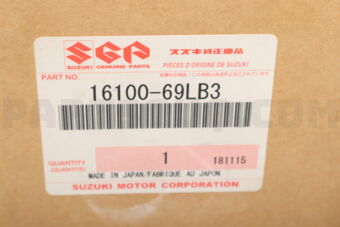 Suzuki 1610069LB3 PUMP ASSY OIL