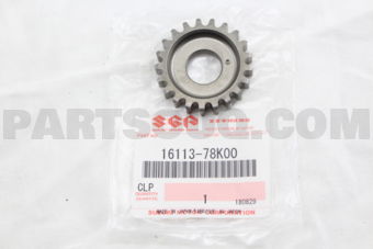 Suzuki 1611378K00 SPROCKET, OIL PUMP