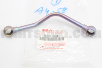 Suzuki 1614069GE2 PIPE,OIL GALLERY NO.1