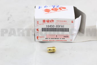Suzuki 1645085FA1 VALVE, CHECK