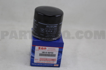 Suzuki 1651082703 FILTER ASSY, OIL