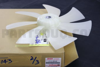 Suzuki 1711180JA0 FAN, COOLING
