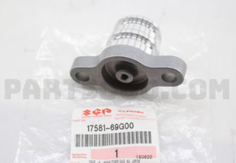 Suzuki 1758169G00 CAP, WATER OUTLET