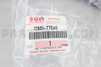 Suzuki 1785177EA0 HOSE, RADIATOR OUTLET