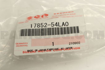 Suzuki 1785254LA0 HOSE, RADIATOR INLET