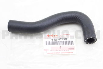 Suzuki 1787267D00 HOSE, HEATER OUTLET