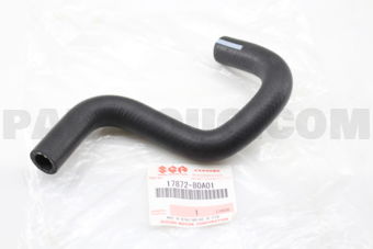 Suzuki 1787280A01 HOSE, HEATER OUTLET (TO PIPE)