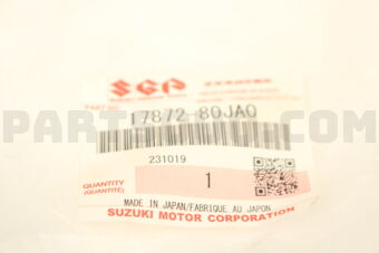 Suzuki 1787280JA0 HOSE, HEATER OUTLET NO.1