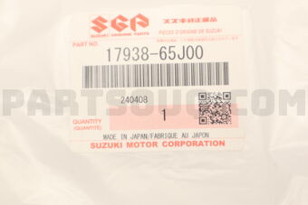 Suzuki 1793865J00 HOSE, RADIATOR TO RSV TANK