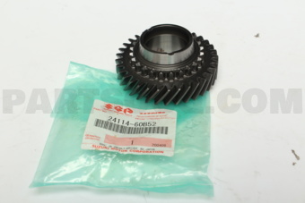 Suzuki 2411460B52 GEAR, INPUT SHAFT 5TH