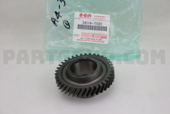 Suzuki 2411471C01 GEAR, INPUT SHAFT 5TH