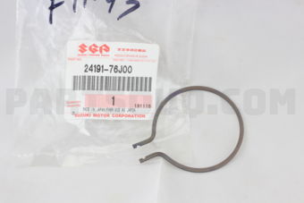 Suzuki 2419176J00 RING, INPUT SHAFT BRG SNAP