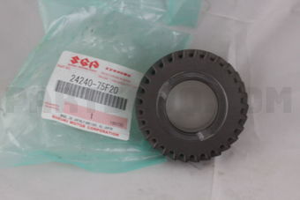 Suzuki 2424075F20 GEAR, INPUT SHAFT 4TH