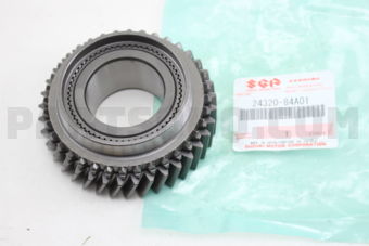 Suzuki 2432084A01 GEAR, COUNTER SHAFT 2ND