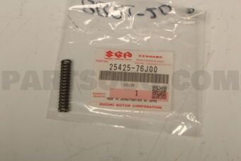 Suzuki 2542576J00 SPRING, HIGH & 5TH LOCATION