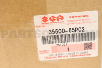 Suzuki 3550065P02 LAMP ASSY,FOG