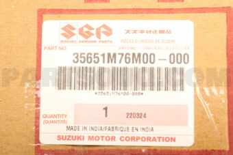 Suzuki 35651M76M00 LAMP UNIT,RR COMB,RH