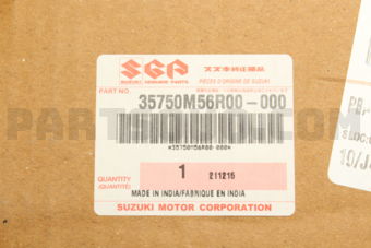 Suzuki 35750M56R00 LAMP, UNIT RR COMB LH