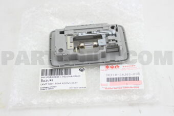 Suzuki 3621058J036GS LAMP ASSY RR ROOM