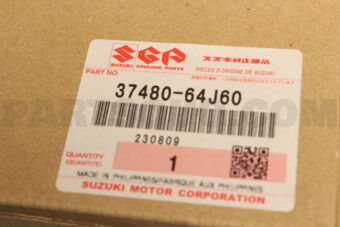 Suzuki 3748064J60 CABLE ASSY,CONTACT COIL