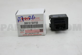 Suzuki 3861084F00 RELAY, 4 WAY & TURN SIGNAL